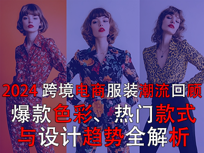 2024跨境電商服裝潮流回顧：爆款色彩、熱門款式與設計趨勢全解析