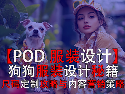【POD服裝設(shè)計(jì)】：狗狗服裝設(shè)計(jì)秘籍、尺碼定制攻略與內(nèi)容營銷策略