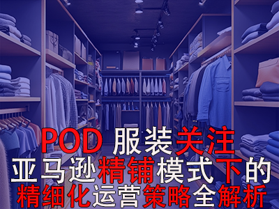 POD服裝關(guān)注：亞馬遜精鋪模式下的精細化運營策略全解析