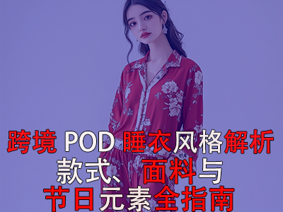 跨境POD睡衣風(fēng)格解析：款式、面料與節(jié)日元素全指南