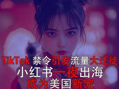 TikTok禁令引發(fā)流量大遷徙：小紅書一夜出海，成為美國新寵