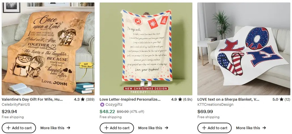 溫暖的個性定制毛毯創(chuàng)意之愛情故事