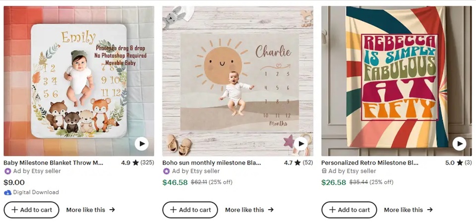 溫暖的個性定制毛毯創(chuàng)意之里程碑紀錄