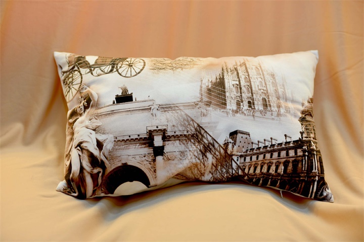 POD模式入門設(shè)計(jì)之復(fù)古建筑抱枕