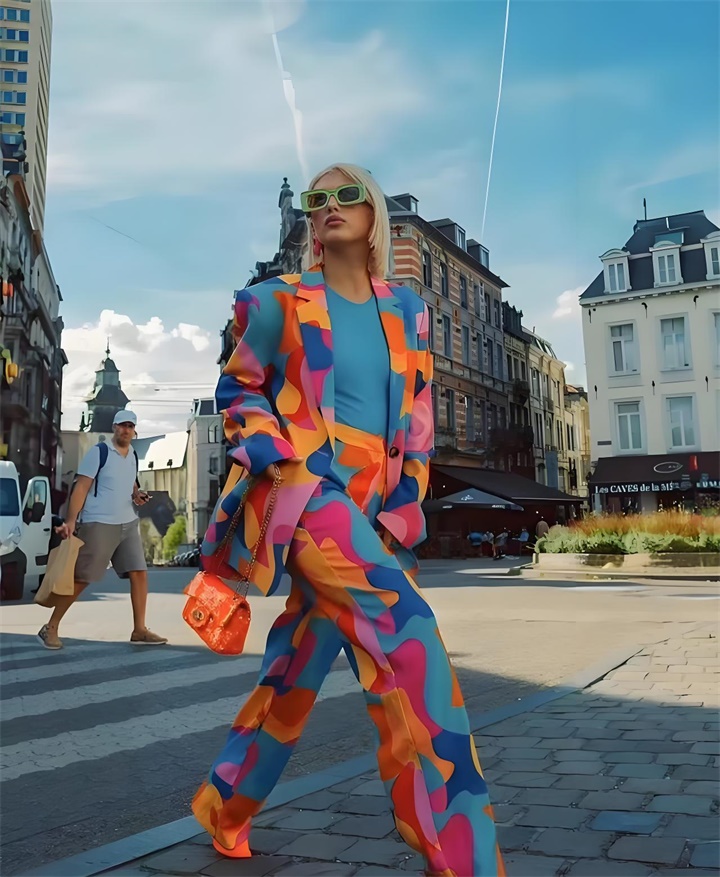 多巴胺女性服飾形成風潮