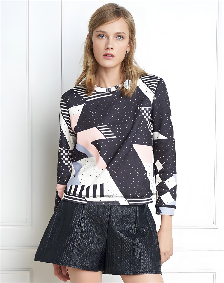 定制衛(wèi)衣全幅印花的設(shè)計元素推薦之幾何魅力