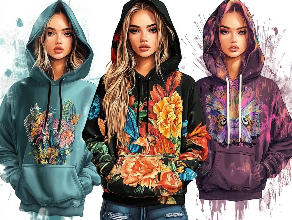 POD印花素材風(fēng)格：歐美風(fēng)朋克、抽象藝術(shù)印花圖案全解析